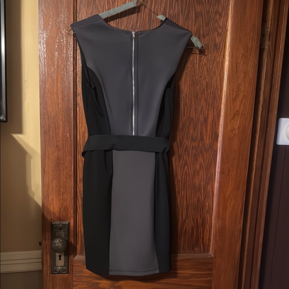 Black and Gray Women's Dress - Picture 2 of 3